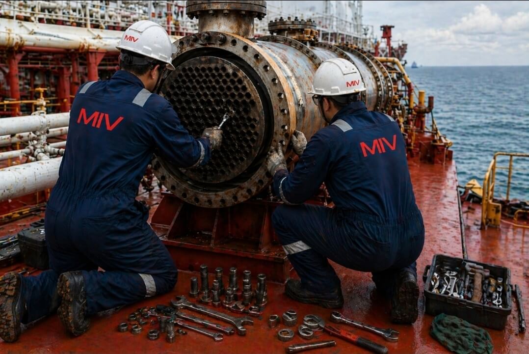 Reparación de Intercambiador